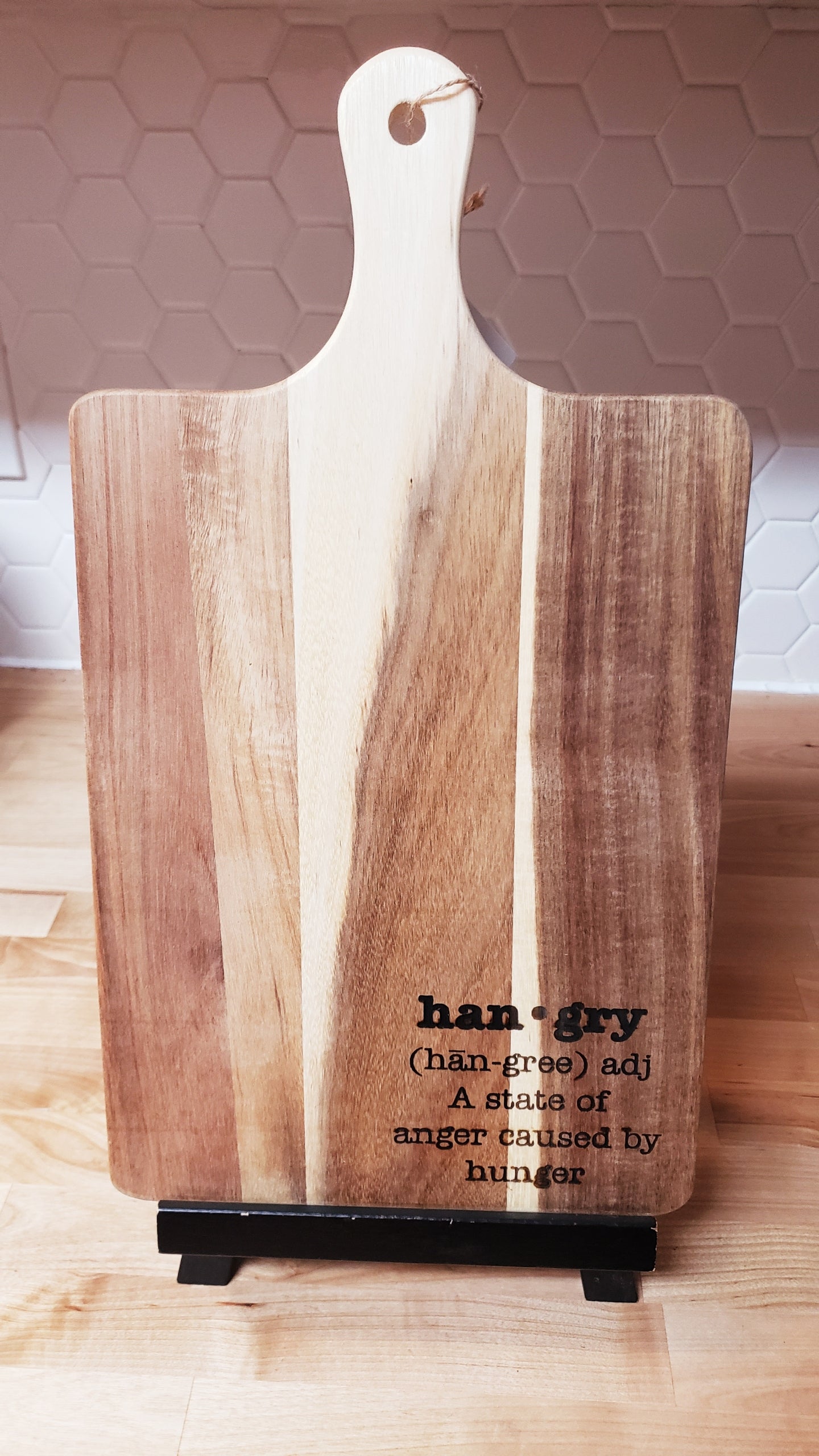 Hangry: A state of anger caused by hunger