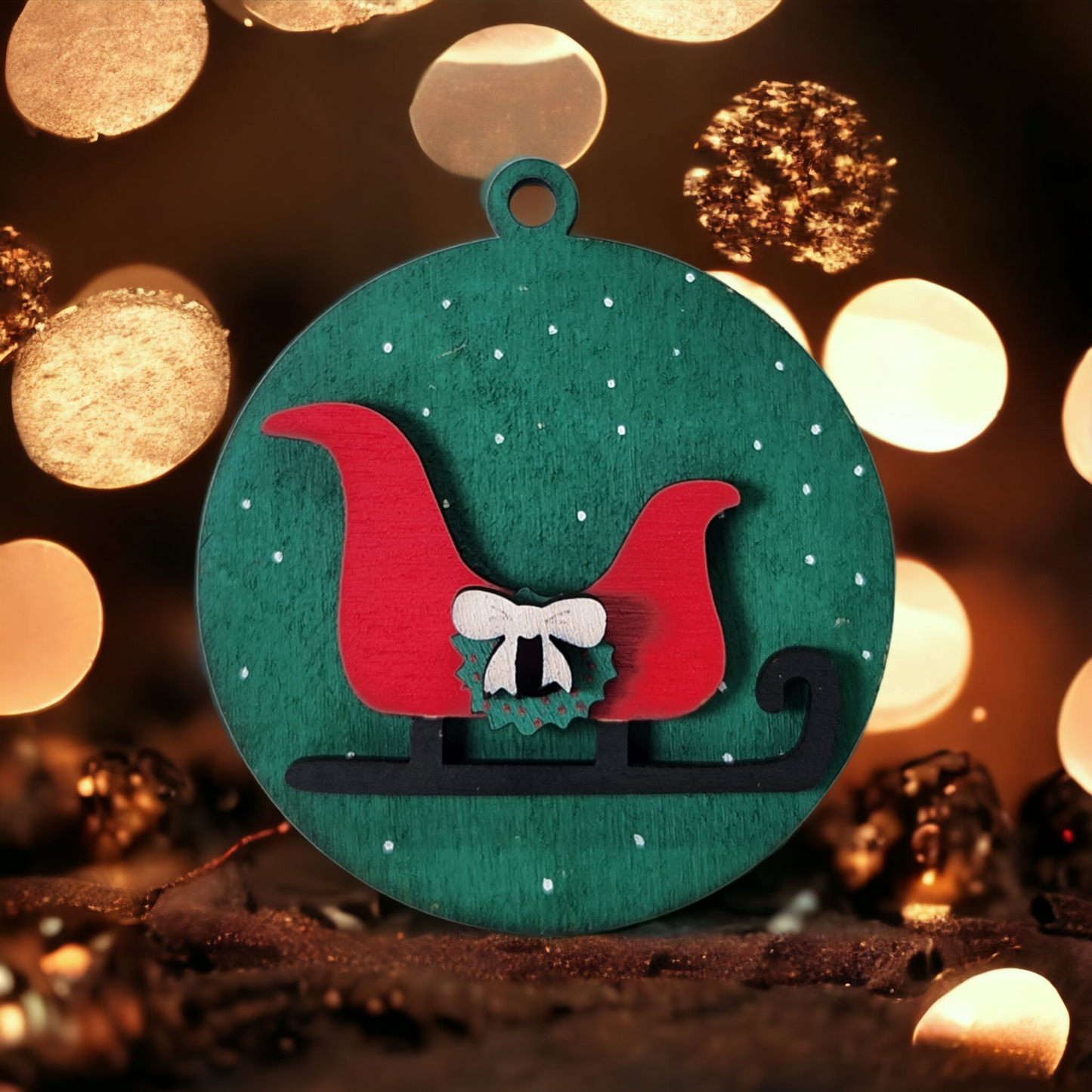 Christmas Ornament - Santas Sleigh