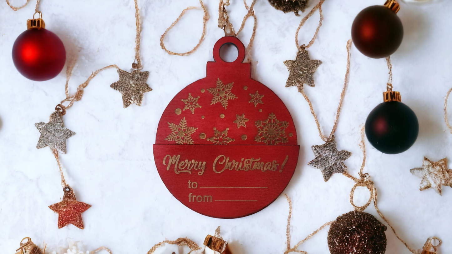 Merry Christmas Giftcard Holders