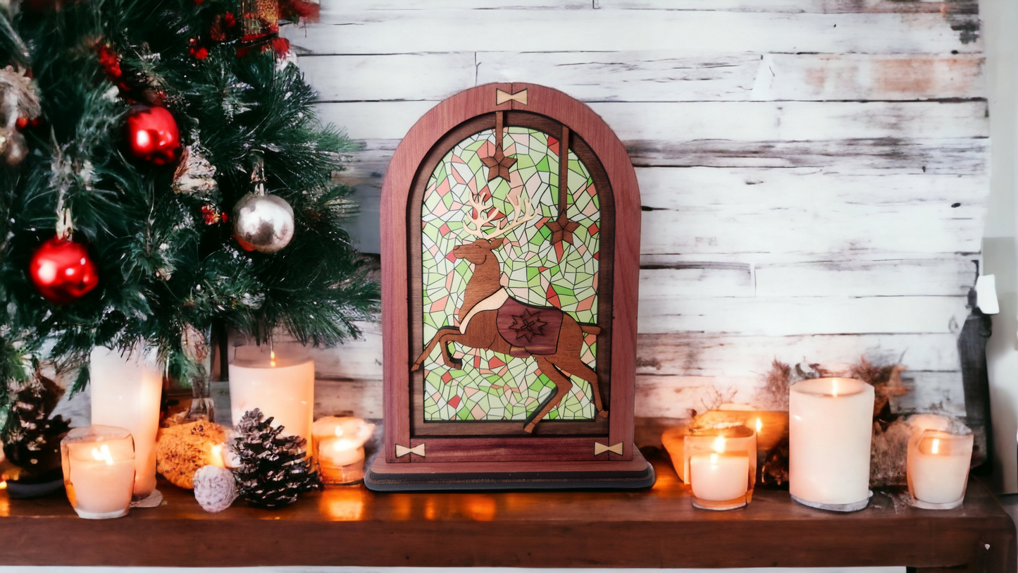 Mantel Arch - Reindeer