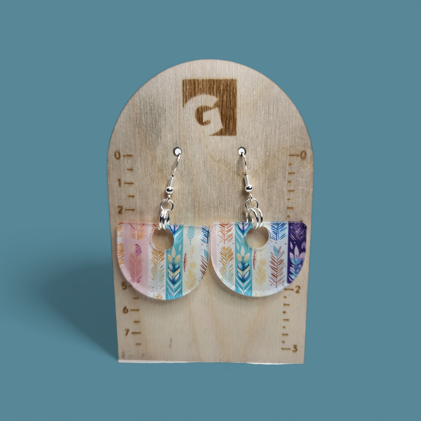 Boho Pastel Feathers