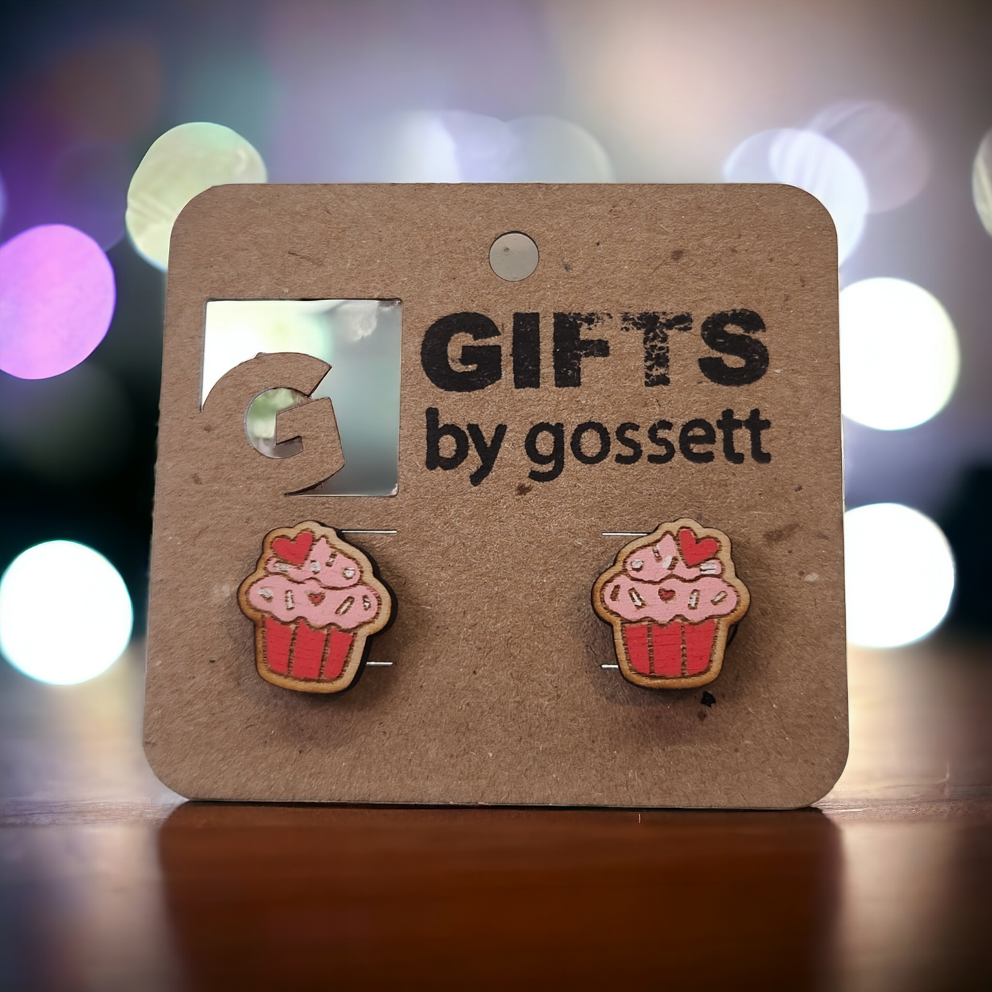Valentines - Cupcake Studs
