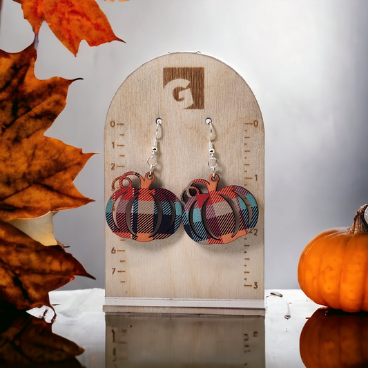 Plaid Pumpkins