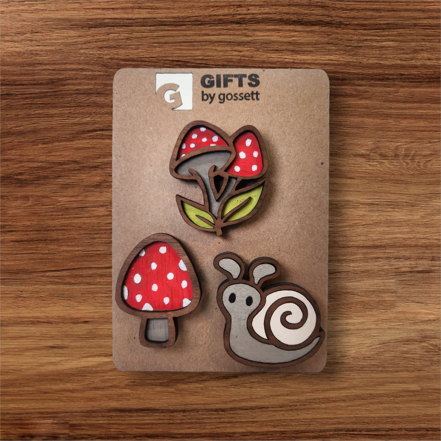 Snail and Mushroom Set